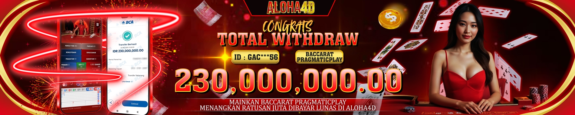BACCARAT ALOHA4D